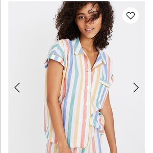 NWT Madewell Bedtime Pajama Shirt